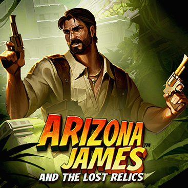 Arizona James and The Lost Relics — Hacksaw Gaming game artwork