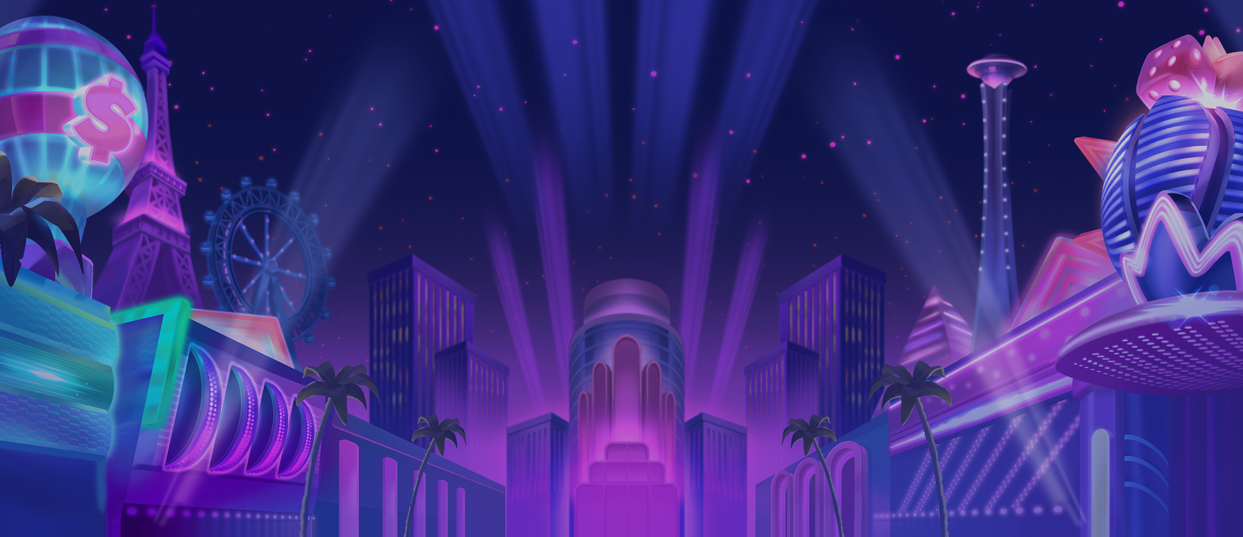Neon Cash City — Push Gaming game artwork